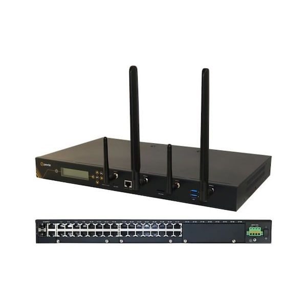 Perle IOLAN SCG34 S-LAWD Console Server: 32 x software selectable RS232/422/485 RJ45 interfaces, 04035430 - main
